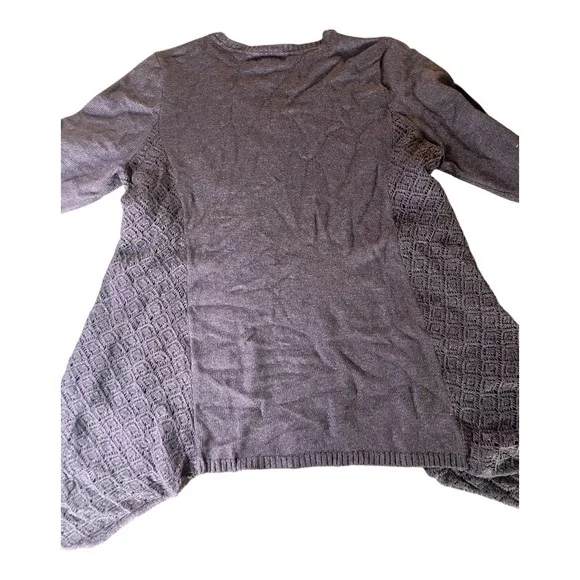 Style & Co Woman 2X Purple Knit Sweater Pullover Long Sleeve Casual NEW - Picture 4 of 5
